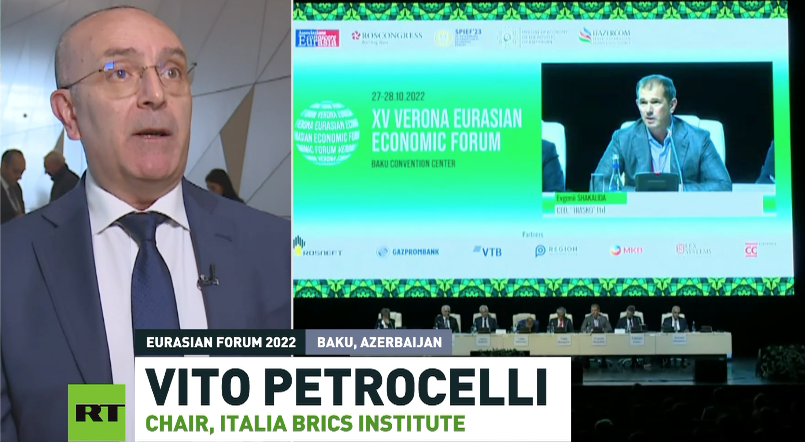 A BAKU IL 15° FORUM ECONOMICO EURASIATICO